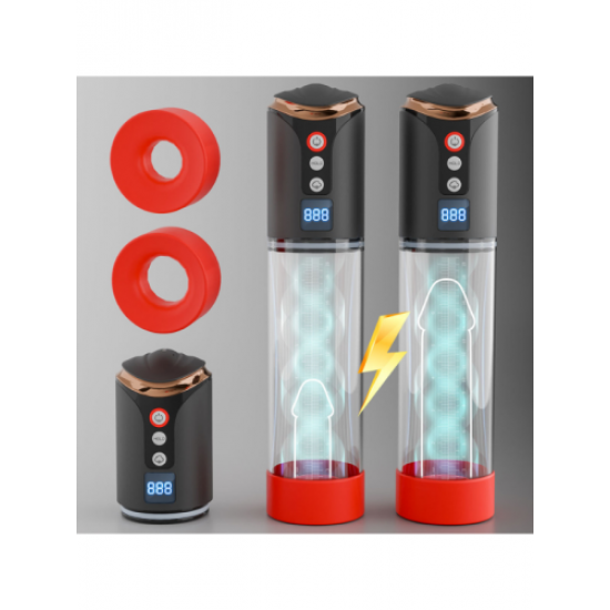 LCD Ekranlı Otomatik Penis Pompası