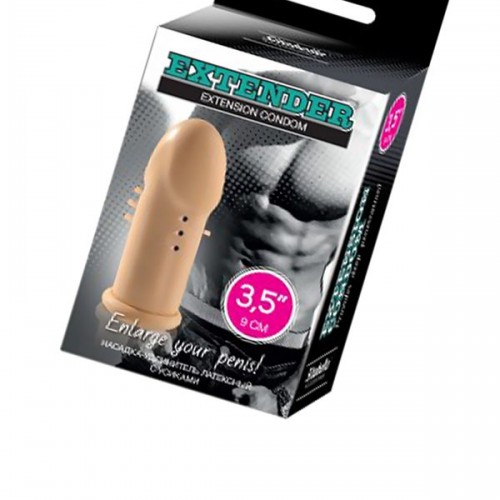 Sitabella Penis Klıfı, 3.5 inç, antenli, lateks