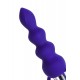 Twisty Anal Plug, silikon, mor, 14 cm, Ø 3,2 cm
