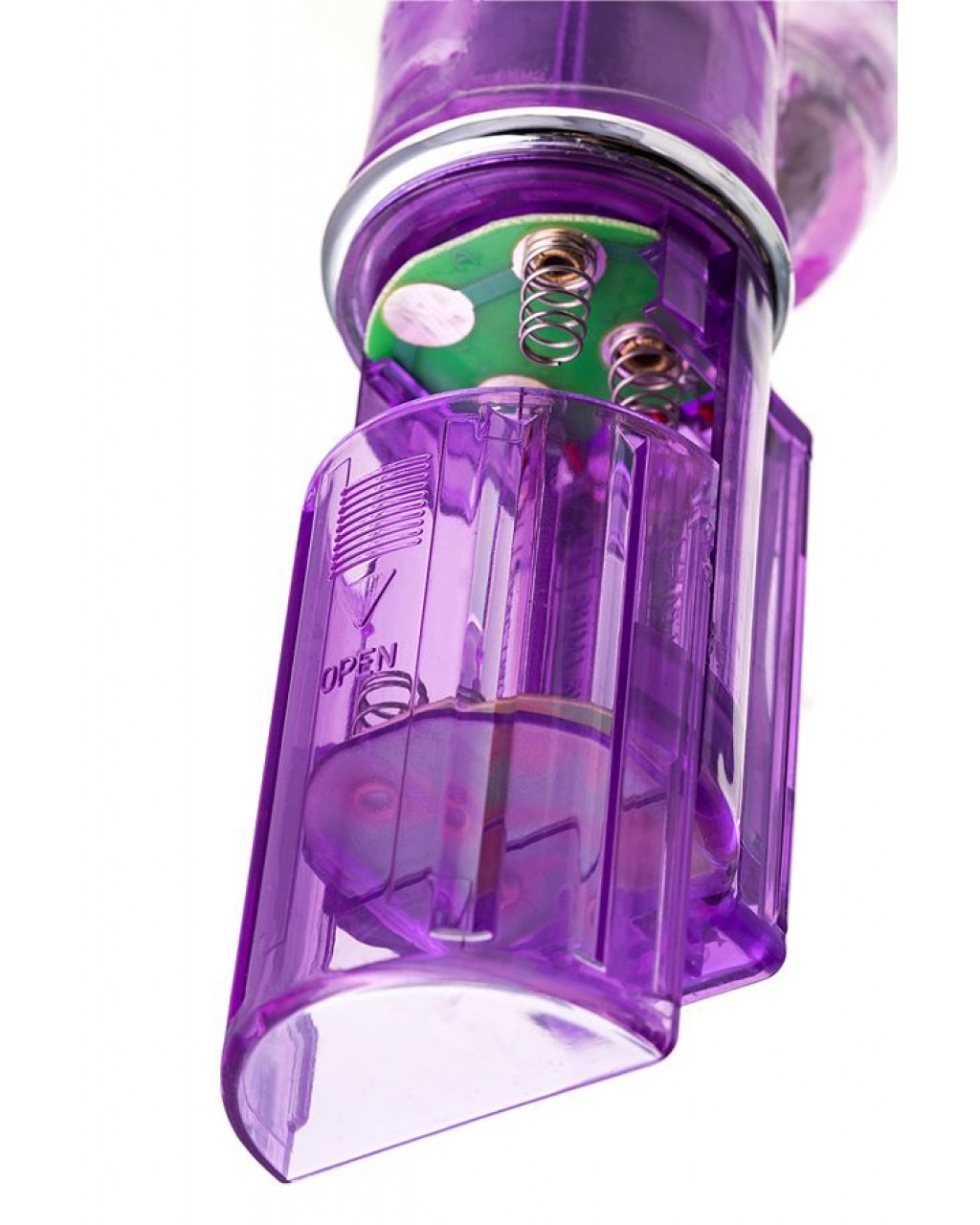 High-Tech Klitoral Uyarıcı Vibratör, TPE, mor, 26,5