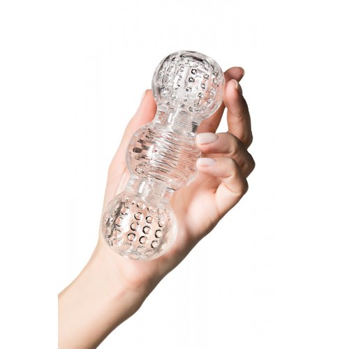 Masturbator Rashmi, TPE, Şeffaf, 15,5 cm