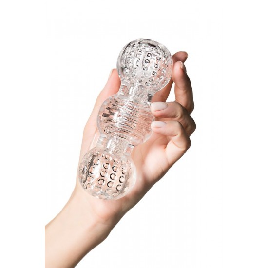 Masturbator Rashmi,TPE,Şeffaf,15,5 cm