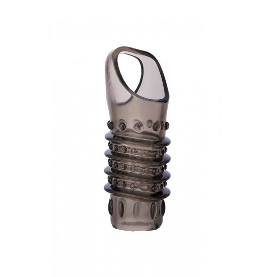 XLover by ToyFa Penis Klıfı, TPE,Siyah Şeffaf, 10,5 cm