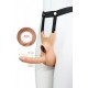 Ayarlanabilir Kemerli Giyilebilir Anal Dildo,15 cm