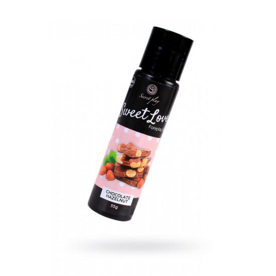 SECRET PLAY Göğüs Uçları Ve Özel Bölge Kayganlaştırıcı Jel,Çikolata,60 ml Yenilebilir