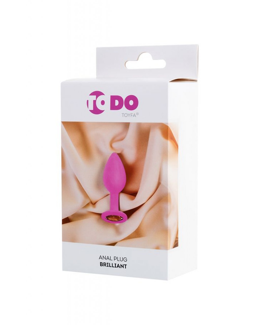 Brilliant Anal Plug, silikon, pembe, 7 cm, Ø 2 cm, 50 g Brilliant Anal Plug, silikon, pembe, 7 cm, Ø 2 cm, 50 g