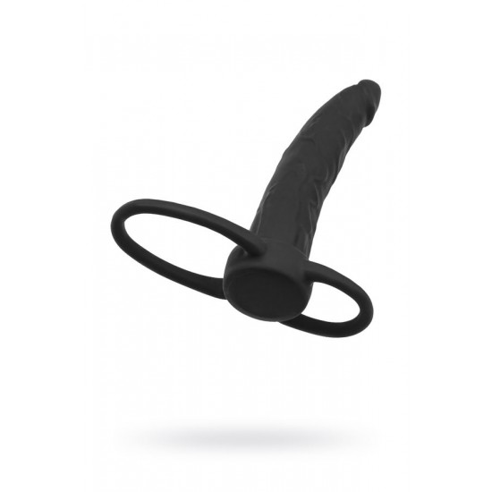 Silikon Penis VE HALKA ,Çift Halkalı Tasarım,16,5 cm