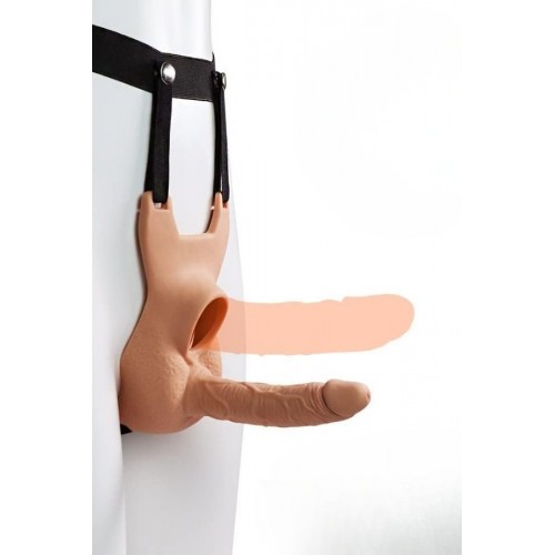 Ayarlanabilir Kemerli Giyilebilir Anal Dildo, 15 cm
