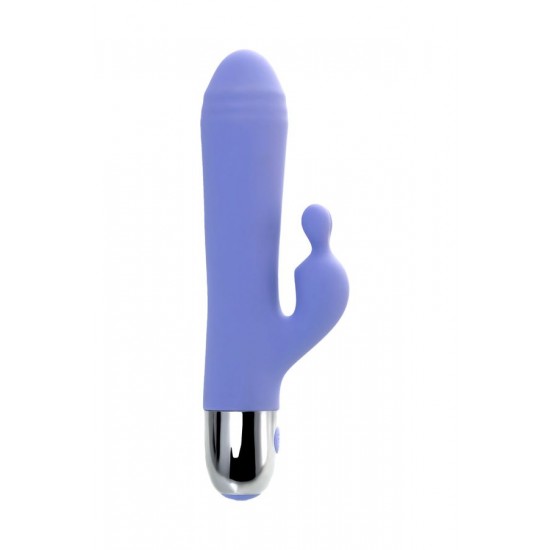Flovetta by Toyfa Crocus Klitoral Stimülasyonlu Vibratör,Silikon,mor,17,5 cm