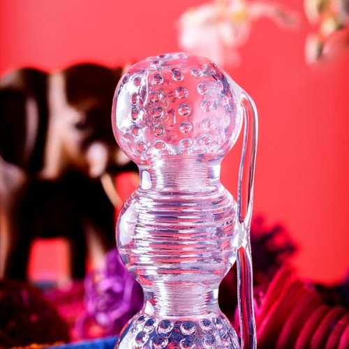 Masturbator Rashmi, TPE, Şeffaf, 15,5 cm