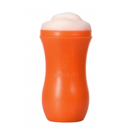 Nilla Masturbator,Ağız,TPE,Turuncu,14 cm