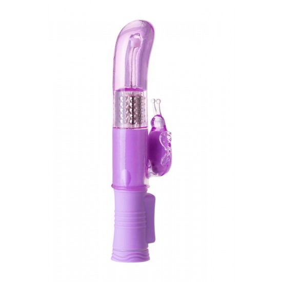 High-Tech Vibratör, TPE, mor, 22,4 cm High-Tech Vibratör, TPE, mor, 22,4 cm