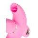 Klitoral uyarıcılı vibratör JOS Twistme,silikon,pembe,19,5 cm