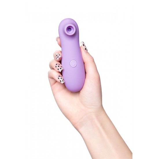 Lilac Vakum Dalgası Vibratör, ABS Plastik, Mor, 12,5 cm