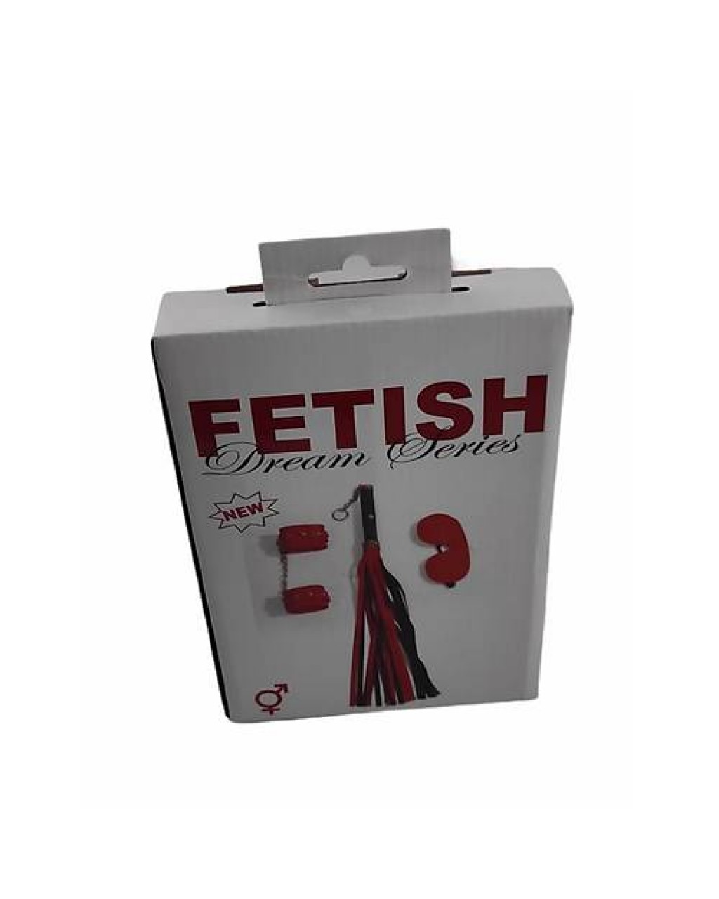 Üçlü Fetiş Fantezi Oyun seti Kırmızı