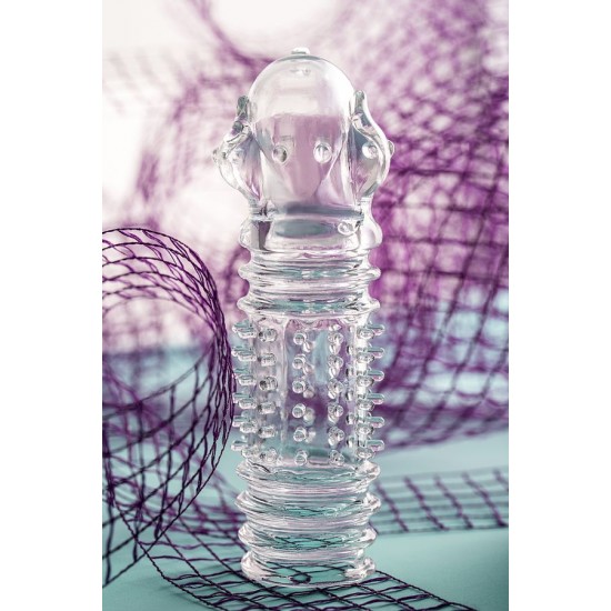 A-Toys by TOYFA Baldi Penis Klıfı, TPR, Şeffaf, 15,3 cm