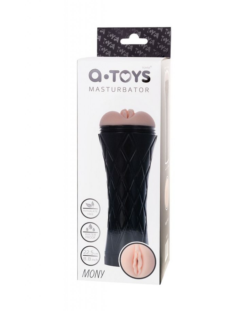 Mony Masturbator, TPE, Ten, 22,5 cm