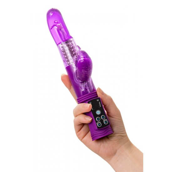Klitoral Uyarıcı Vibratör, TPR, Mor, 22,5 cm Klitoral Uyarıcı Vibratör, TPR, Mor, 22,5 cm
