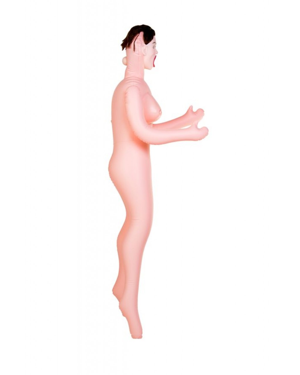 Violet şişme bebek, esmer, üç delikli Violet şişme bebek, esmer, üç delikli