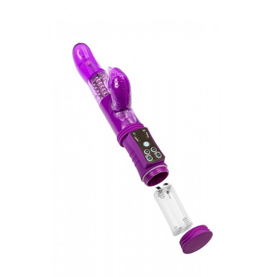 Klitoral Uyarıcı Vibratör, TPR, Mor, 22,5 cm Klitoral Uyarıcı Vibratör, TPR, Mor, 22,5 cm