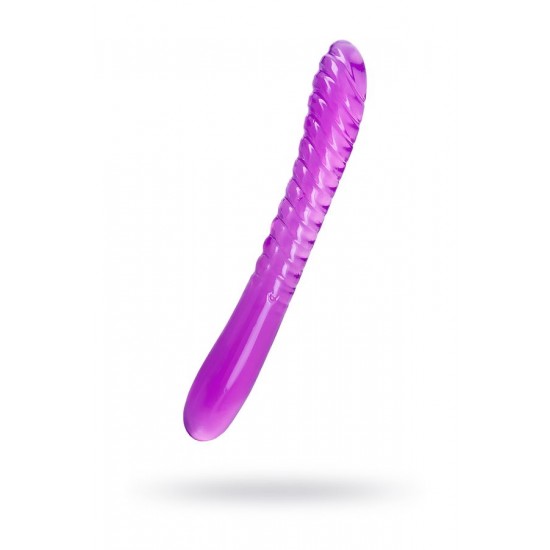 Çift Taraflı Jel Dildo Frica,TPE,mor,23 cm Çift Taraflı Jel Dildo Frica,TPE,mor,23 cm