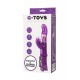 Klitoral Uyarıcı Vibratör, TPR, Mor, 22,5 cm Klitoral Uyarıcı Vibratör, TPR, Mor, 22,5 cm