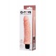 Plim Realistik Vibratör, TPE, Ten, 19,5 cm