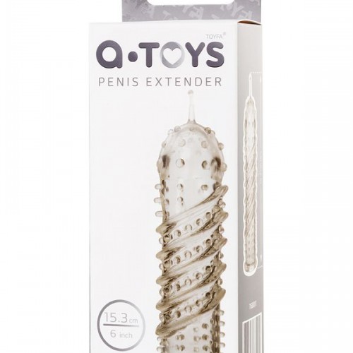A-Toys by TOYFA Penis Klıfı , Şeffaf TPR, 15,3 cm