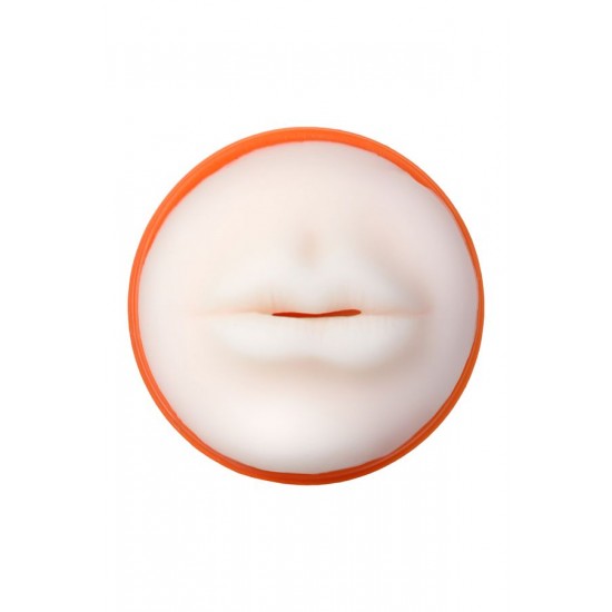 Nilla Masturbator,Ağız,TPE,Turuncu,14 cm