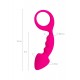 Bong Anal Plug,silikon,pembe,12,5 cm,Ø 2,5 cm