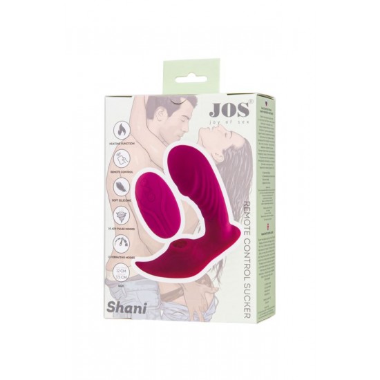 JOS Shani Vakum Dalga G Noktası Vibrator,Silikon,Pembe,12 cm