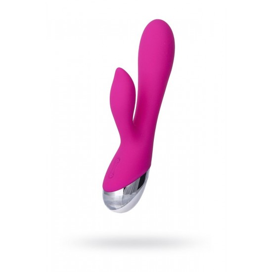 L'EROİNA klitoral stimülatörlü vibratör,silikon,pembe,19 cm L'EROİNA klitoral stimülatörlü vibratör,silikon,pembe,19 cm