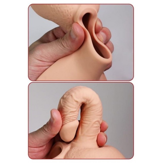 Ayarlanabilir Kemerli Giyilebilir Anal Dildo,15 cm