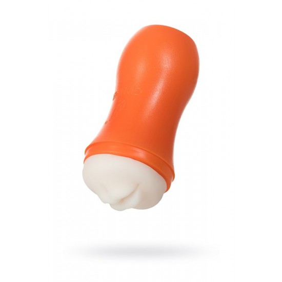 Nilla Masturbator,Ağız,TPE,Turuncu,14 cm