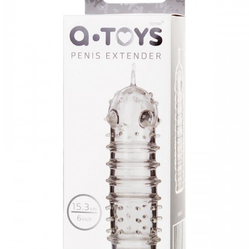 A-Toys by TOYFA Tark Penis Klıfı, TPR, Şeffaf, 15,3 cm
