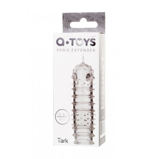 A-Toys by TOYFA Tark Penis Klıfı, TPR, Şeffaf, 15,3 cm