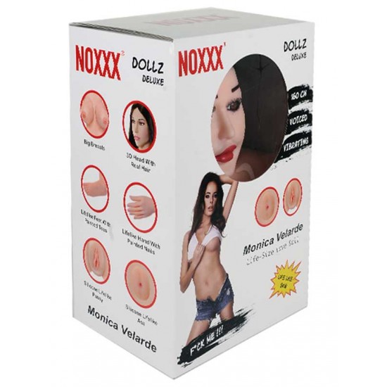 NOXXX Monica Velarde Realistik 3 İşlevli Bebek NOXXX Monica Velarde Realistik 3 İşlevli Bebek