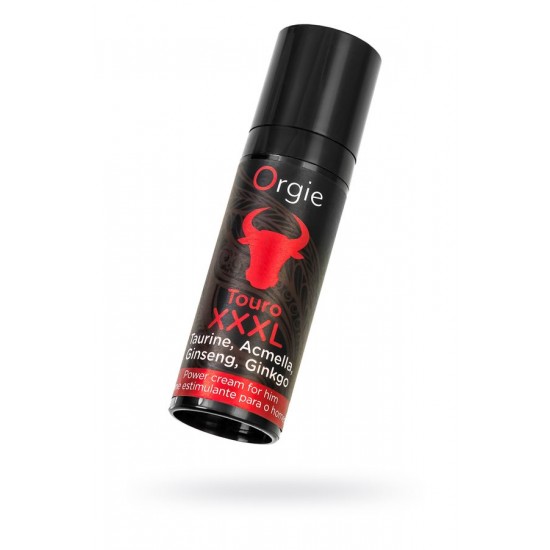 Orgie Touro XXXL Power Cream for Him – Erkekler İçin Yoğun Etkili Performans ve Uyarıcı Krem 15 ml