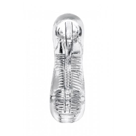 Lingam by TOYFA Masturbator Indira,TPE,Şeffaf,14 cm