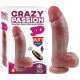Aşağı Yukarı Hareketli Kumandalı Dildo 21,5 cm