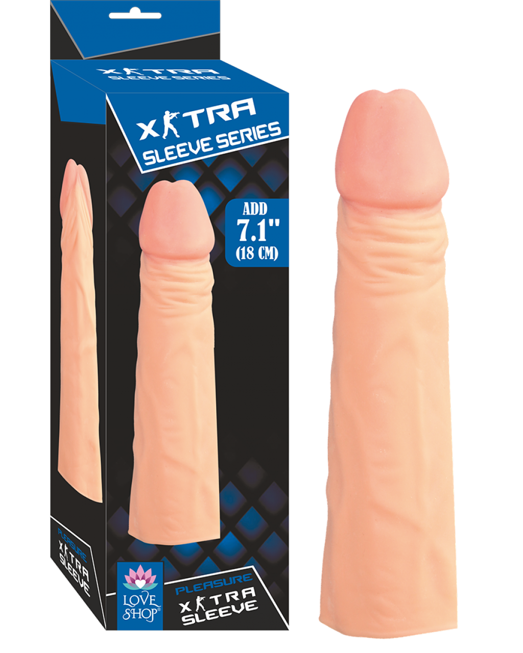 Penis Dolgunlaştırıcı Kılıf 18cm