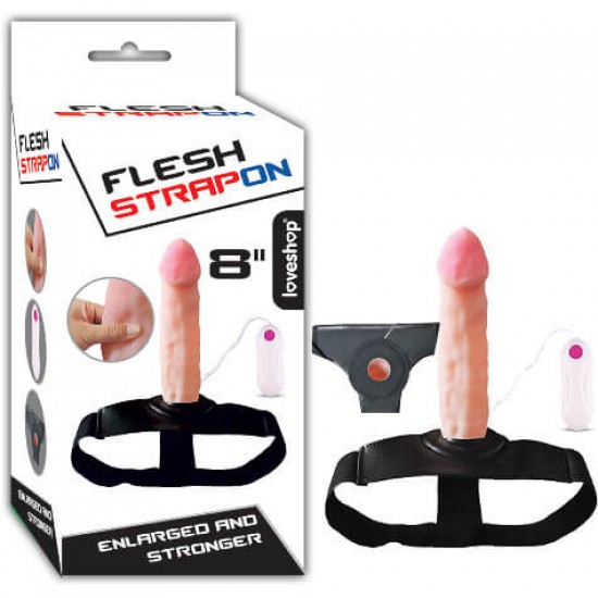 FLESH STRAPON İÇİ BOŞ