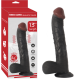 Realistik Penis Vantuzlu Damarlı  Zenci 33 cm