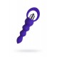 Twisty Anal Plug,silikon,mor,14 cm,3,2 cm