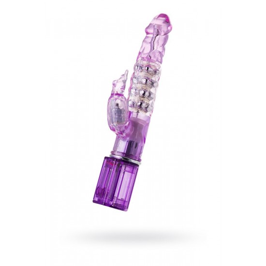 High-Tech Klitoral Uyarıcı Vibratör, TPE, mor, 26,5 High-Tech Klitoral Uyarıcı Vibratör, TPE, mor, 26,5