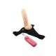 Kumandalı Titreşimli Strap-On Dildo – Ayarlanabilir Kemerli Giyilebilir Dildo Seti