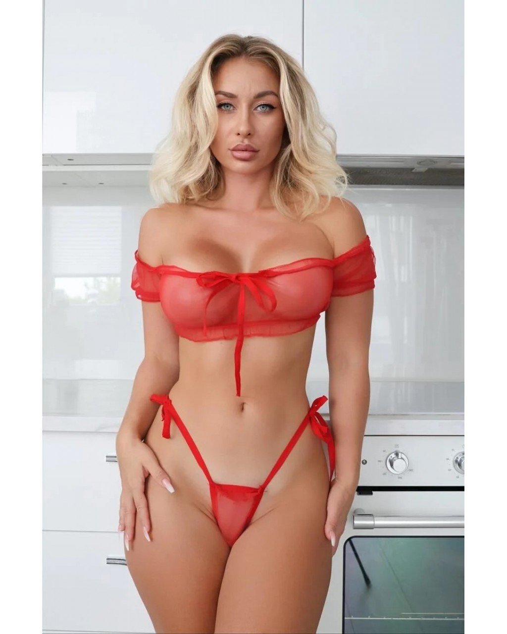 Fantazi İkili Takım KIRMIZI  S - M