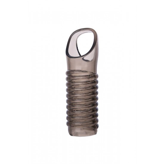 Xlover by ToyFa Penis Klıfı, Boyut Arttırıcı, TPE, Siyah Şeffaf, 11 cm
