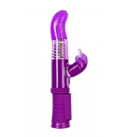 Klitoral Uyarıcı Vibratör, TPR, Mor, 22,5 cm Klitoral Uyarıcı Vibratör, TPR, Mor, 22,5 cm