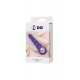 Twisty Anal Plug, silikon, mor, 14 cm, Ø 3,2 cm